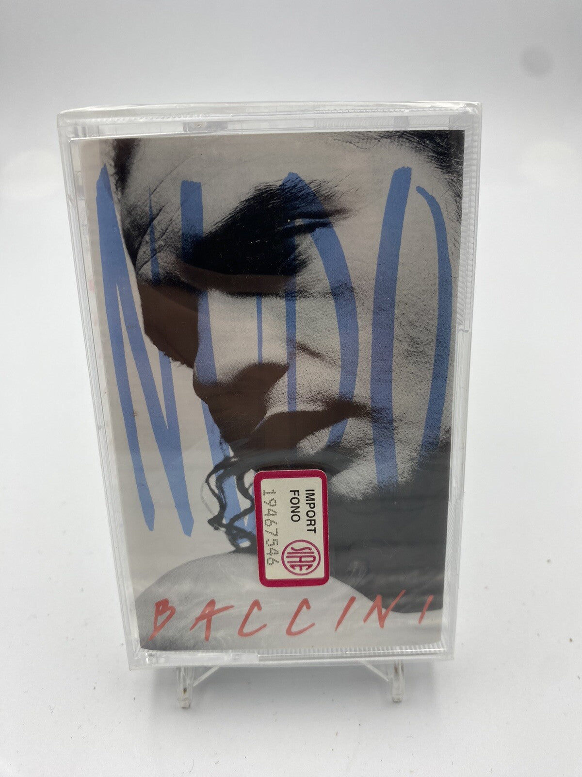 MUSICASSETTA Tape SS Francesco Baccini - Nudo Italy