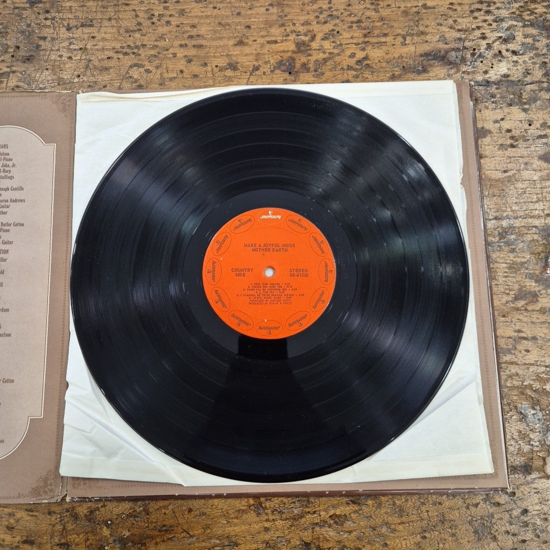 LP Mother Earth - Make A Joyful Noise SR-61226 Mercury Musica Rock Vinile