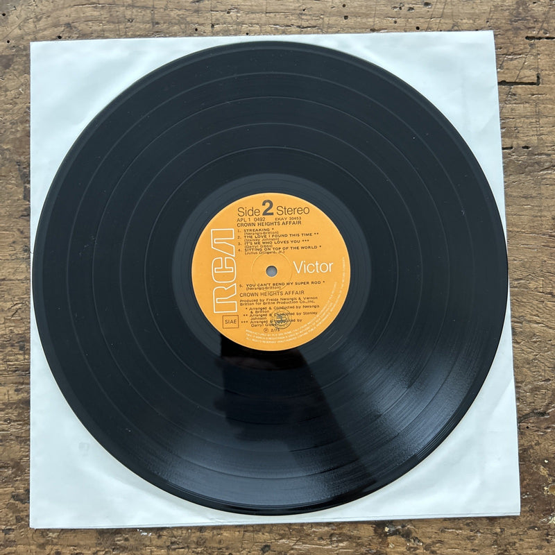 LP Crown Height Affair APL 1 0492 Prima Stampa 1975 Funk Soul Disco Vinile