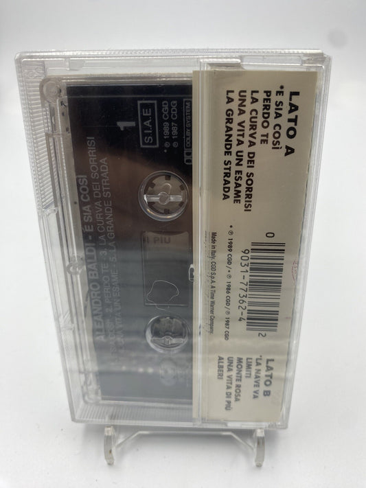 MUSICASSETTA Tape SS Aleandro Baldi E Sia Così Italy