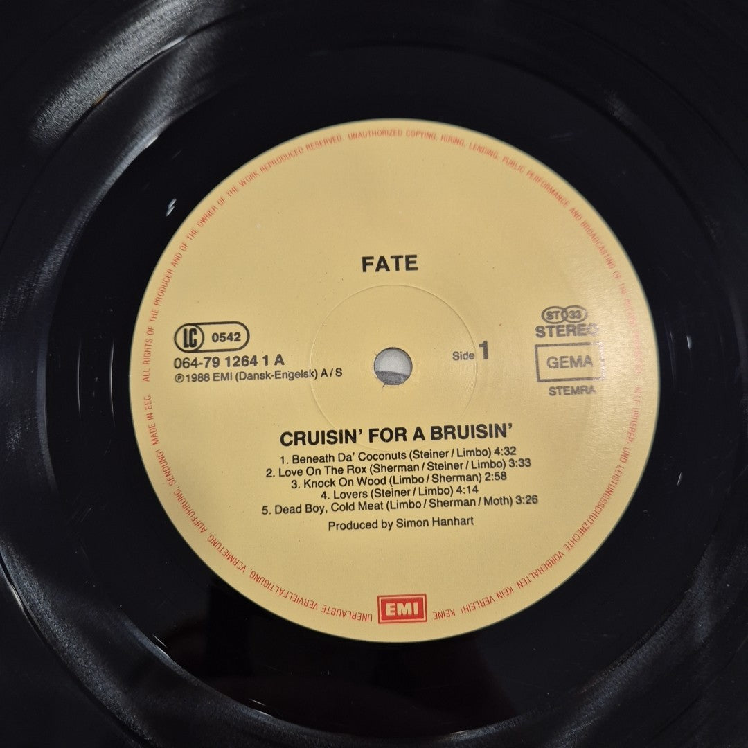 LP Fate - Cruisim' For A Bruisin' 064-79 1264 1 Italy Musica Rock Vinile