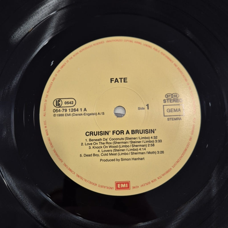 LP Fate - Cruisim' For A Bruisin' 064-79 1264 1 Italy Musica Rock Vinile