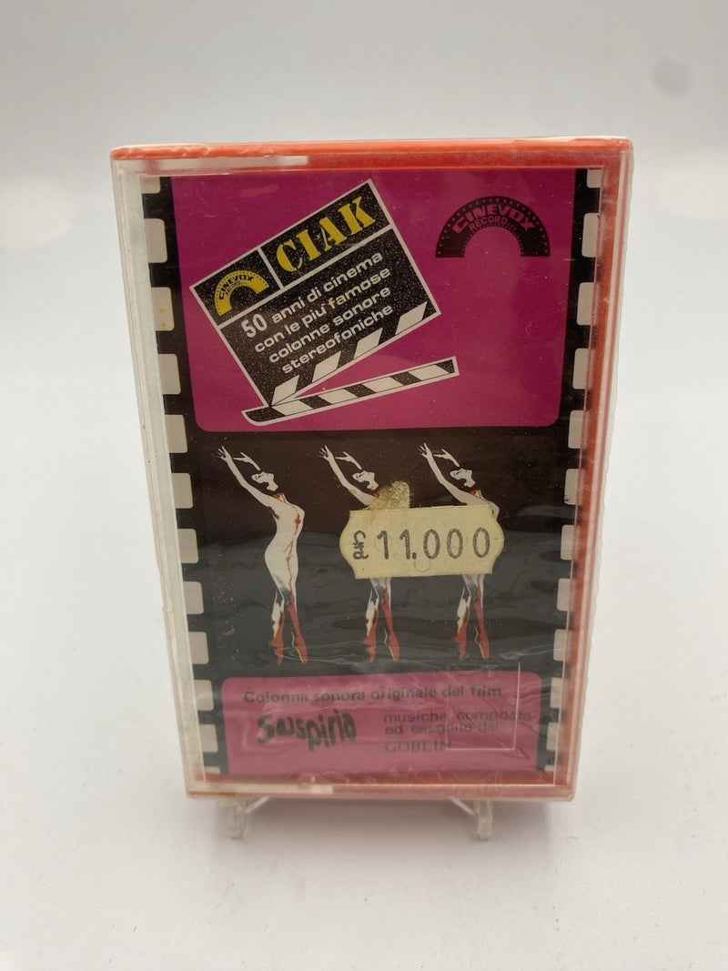 MUSICASSETTA Tape SS Goblin Suspiria Ost Dario Argento Rara Mc Ciak 1980 Rara