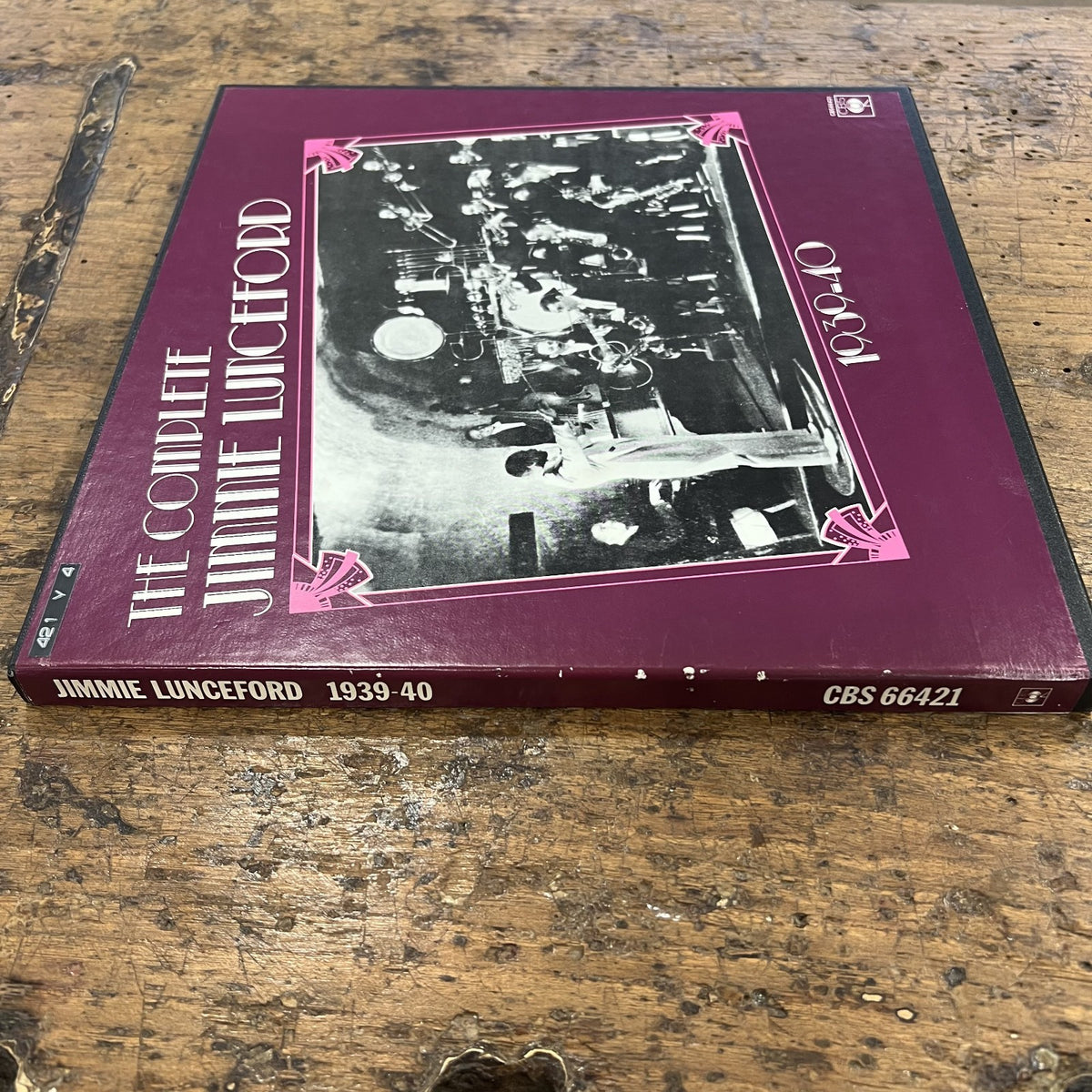 4LP Jazz The Complete Jimmie Lunceford (1939-1940) Swing France 1981