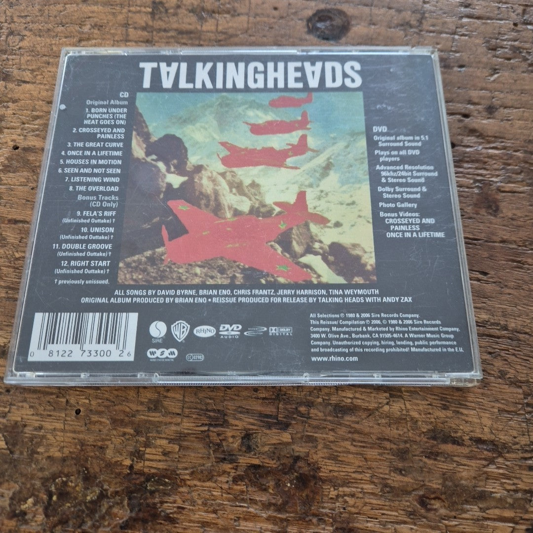 CD Talking Heads - Remain In Light 8122 73300 2 DVD WARNER BROS MUSICA ROCK