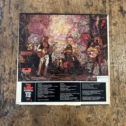 LP Ted Nugent And The Amboy Dukes - Survival Of The Fittest 24-4035  Psychedelic