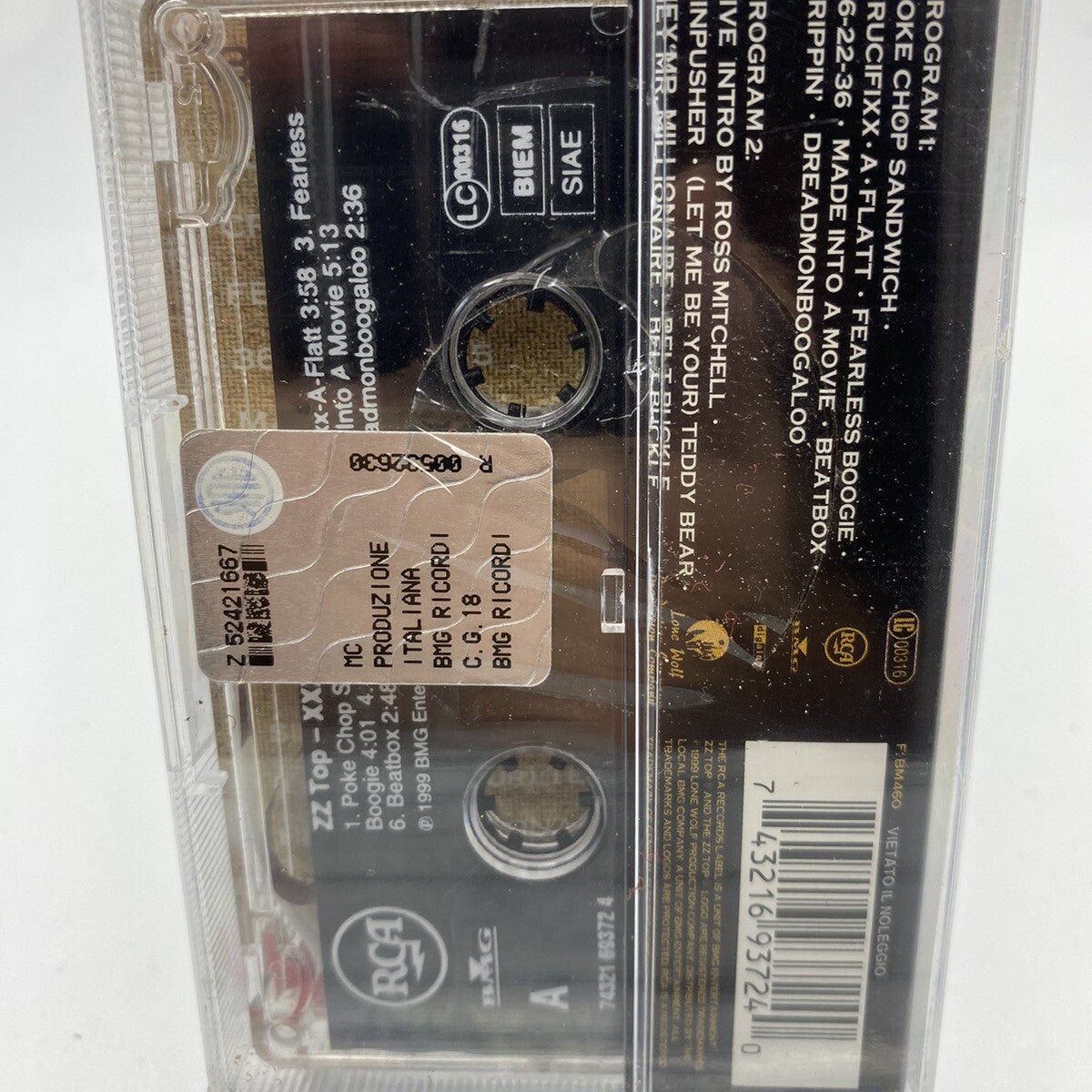 MUSICASSETTA Tape SS ZZ Top – XXX Rock 1999 74321 69372 4