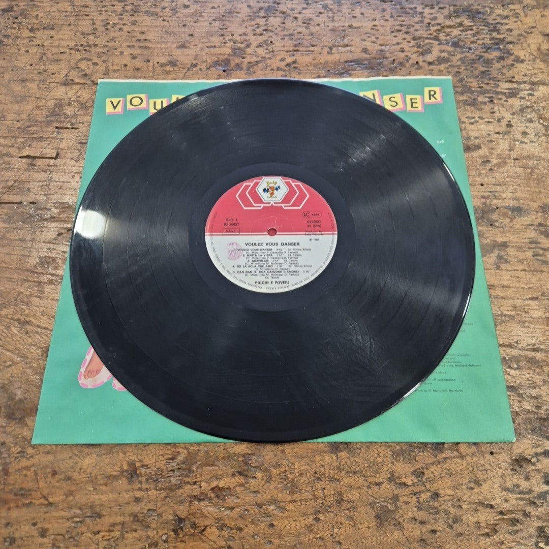 LP Ricchi E Poveri - Voulez Vous Danser BR 56057 ITALY 1983 Musica Italiana 12