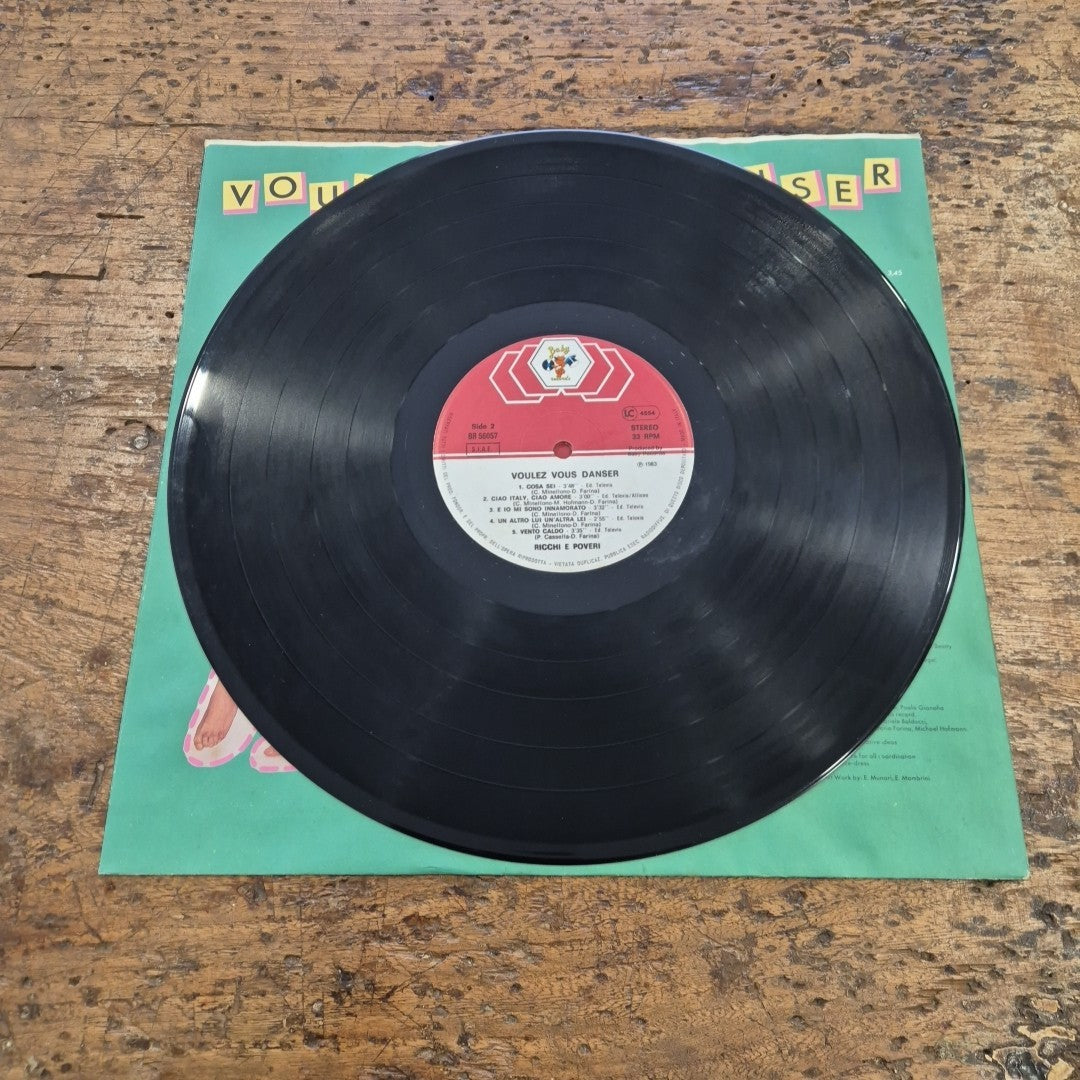 LP Ricchi E Poveri - Voulez Vous Danser BR 56057 ITALY 1983 Musica Italiana 12