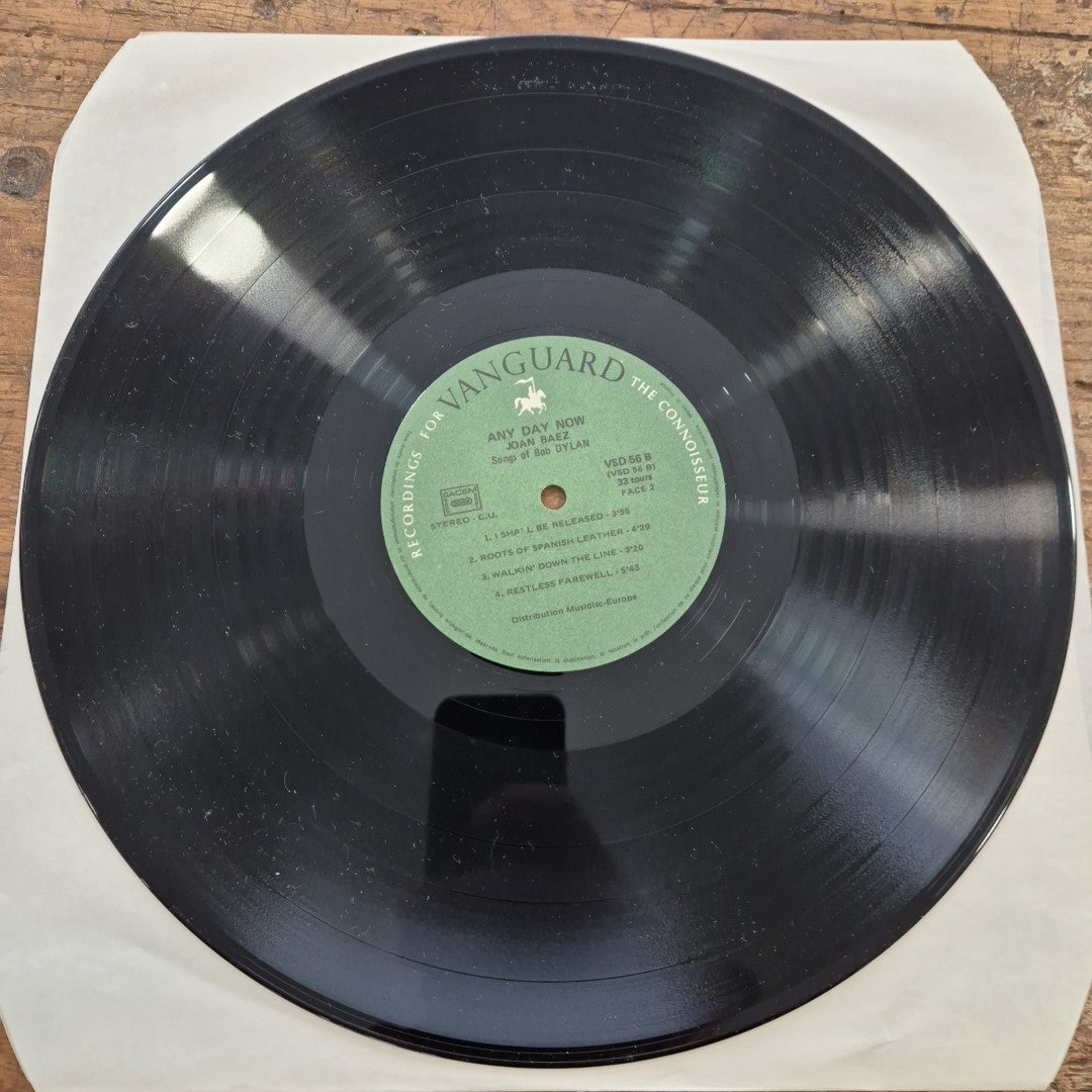 LP Joan Baez - Any Day Now VSD 55/56 Made In France Rock Vinile