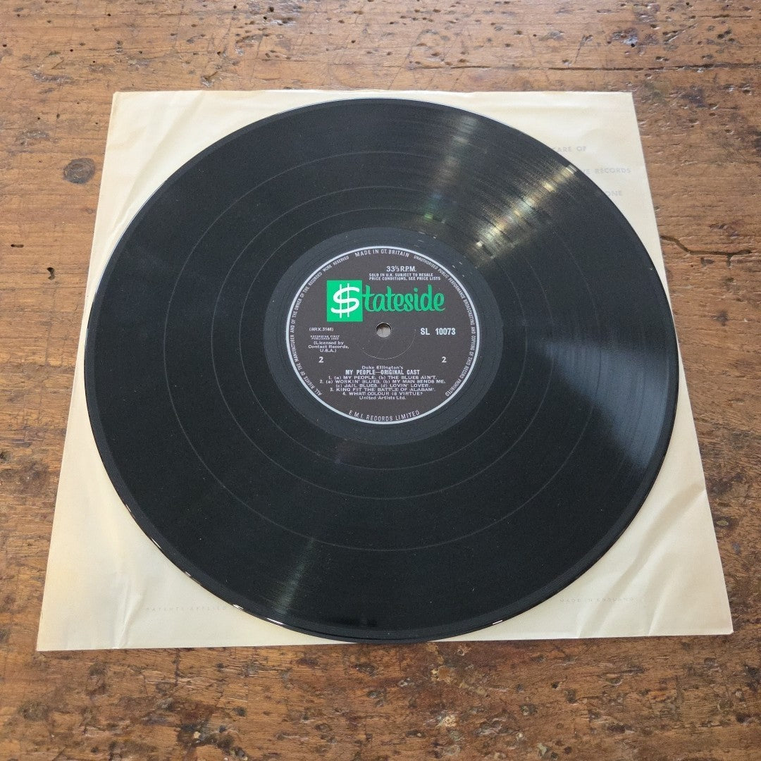 LP Duke Ellington - My People With Joya Sherill SL 10073 Jazz Vinile Made In UK