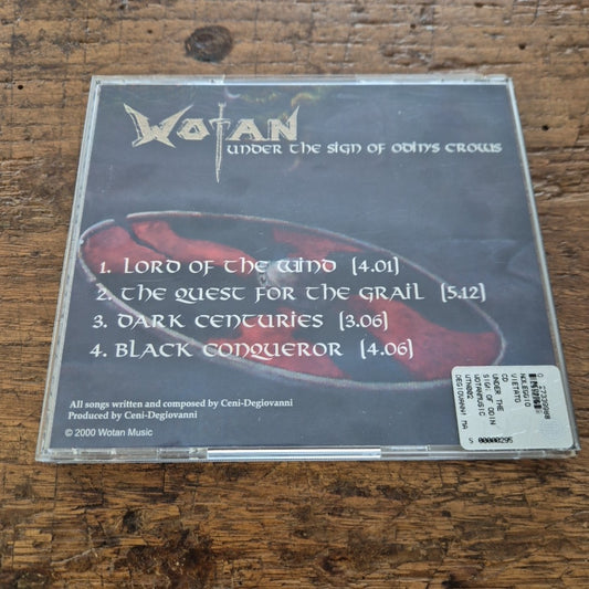 CD Wotan - Under The Sign Of Odin's Crows WTN002 Musica Rock Metal