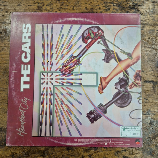 LP The Cars - Heartbeat City 96 0296-1 Musica Rock New Wave Vinile
