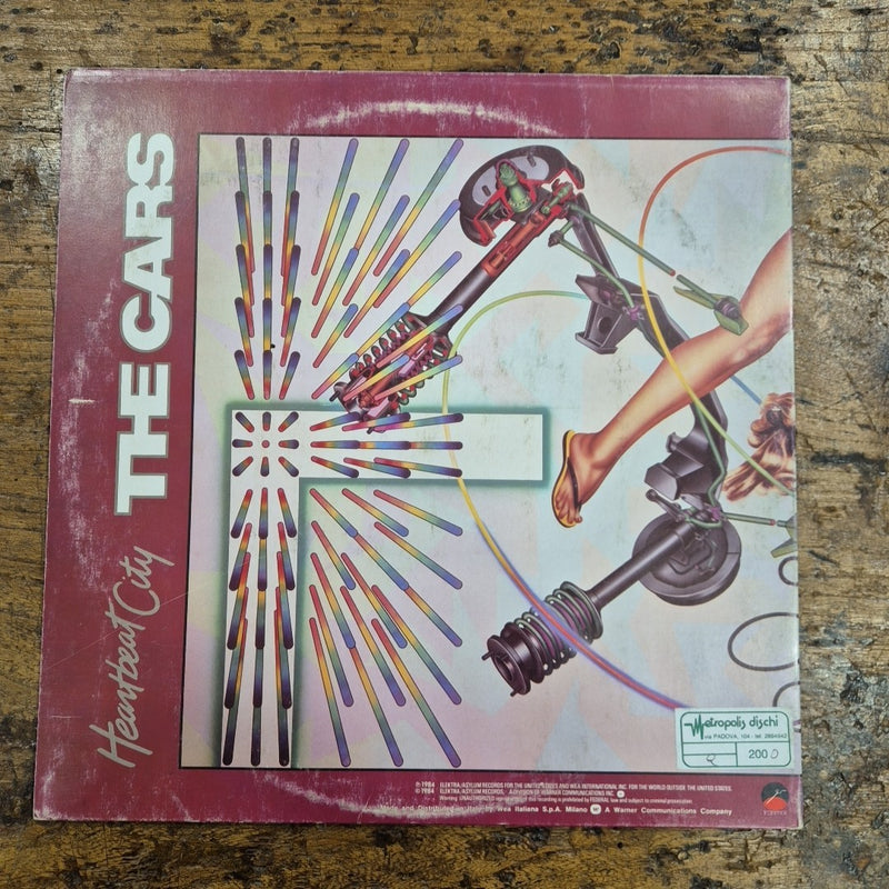 LP The Cars - Heartbeat City 96 0296-1 Musica Rock New Wave Vinile