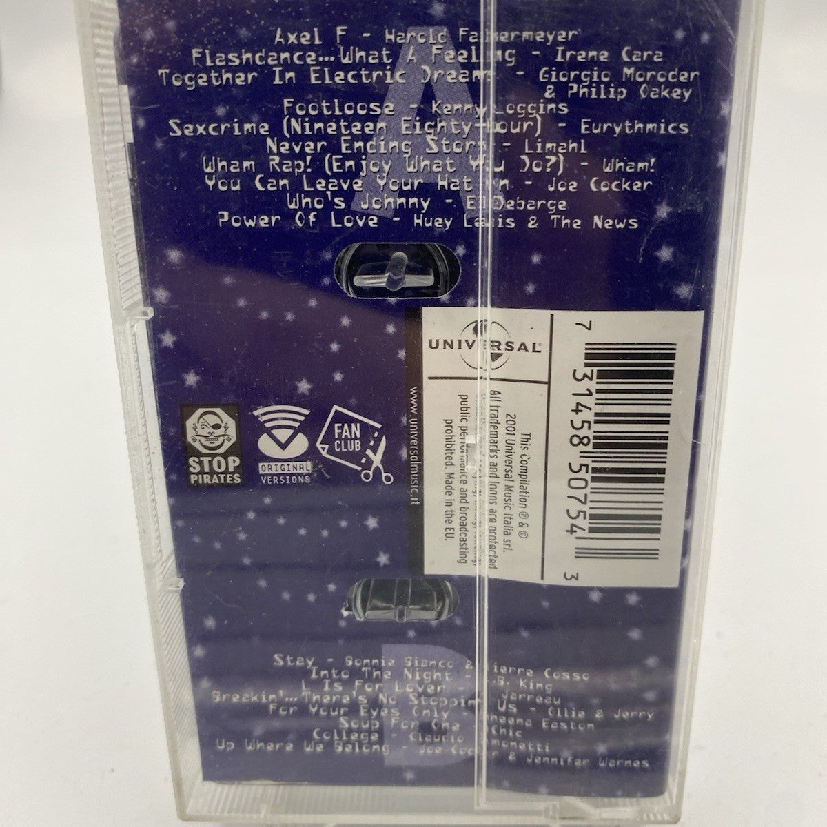 MUSICASSETTA Tape VG One Shot 80 Compilation