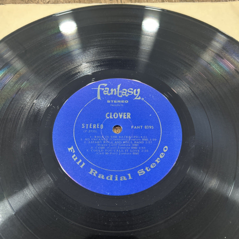LP Clover - Fantasy FANT 8395 Vinile Full Radial Stereo Rock Musica