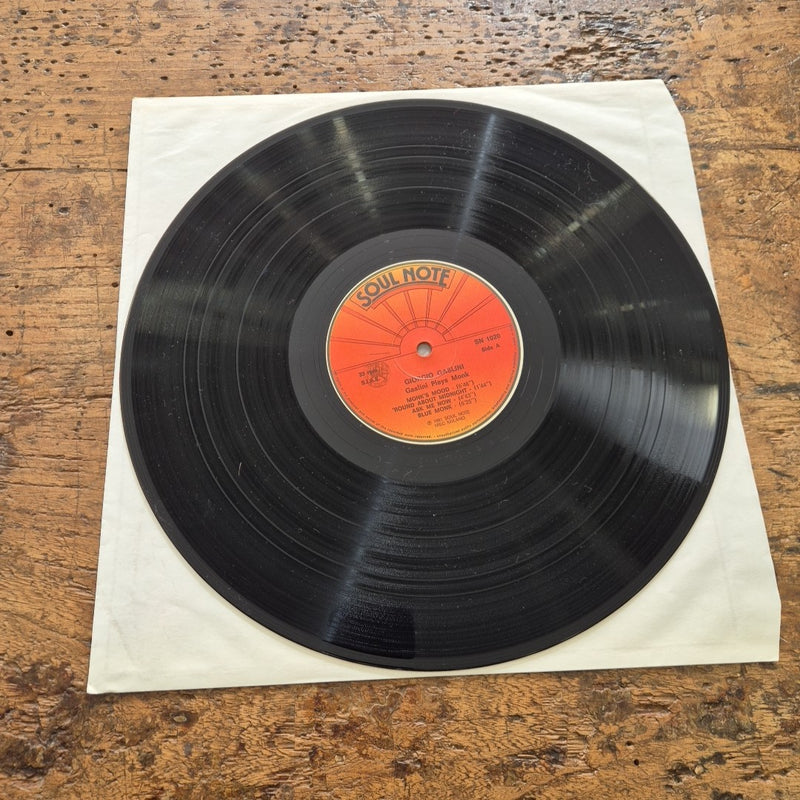 LP Gaslini Plays Monk SN 1020 Made In Italy 1981 Musica Jazz Vinile