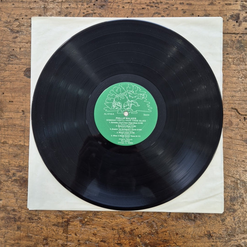 LP Philip Walker Someday You'll Have These Blues AL 4715 musica JAZZ Vinile 12