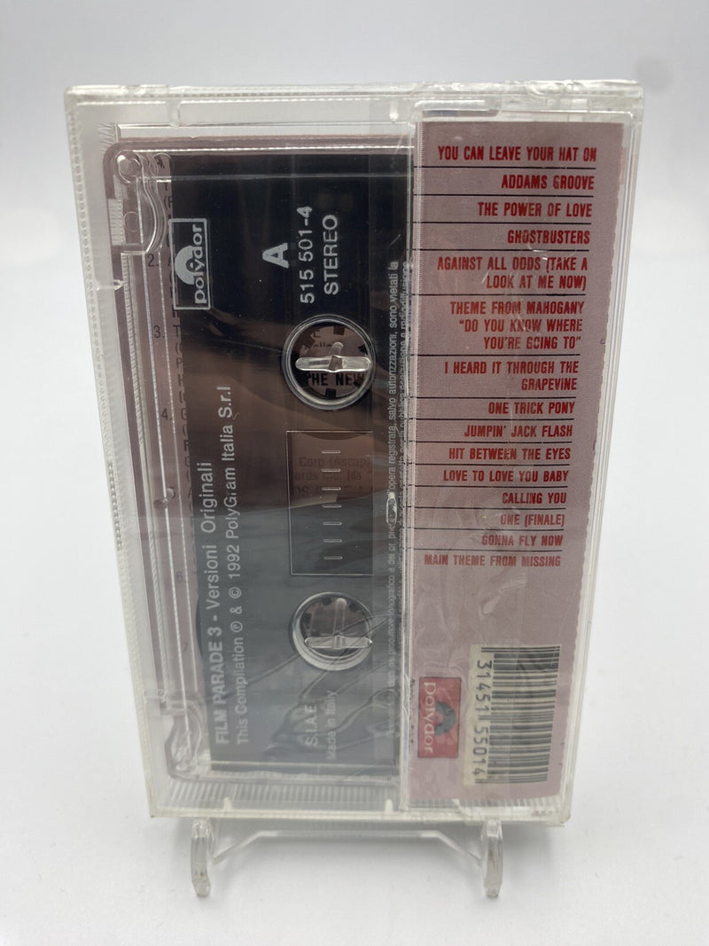 MUSICASSETTA Tape SS Various – Film Parade 3 Italy 1992 Stage E Screen