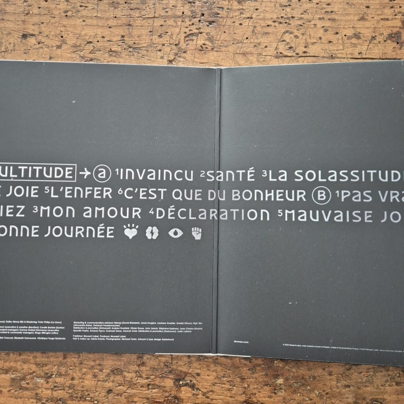 LP Stromae - Multitude 450794-2 Made In Eu Gatefold Pop Vinile 12