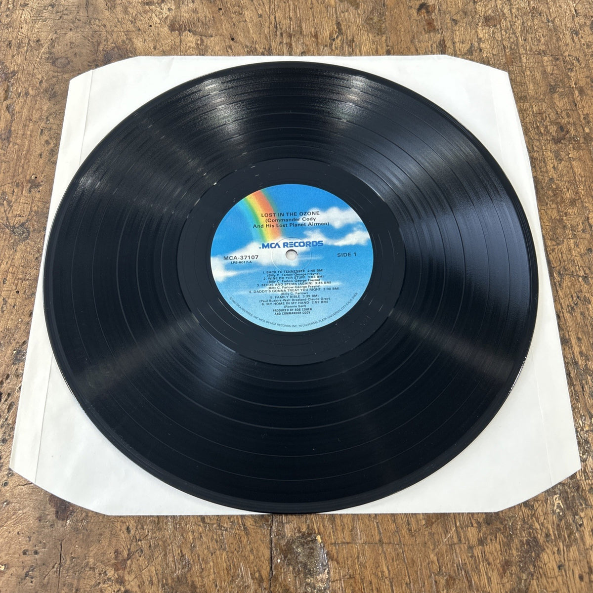 LP Commander Cody - Lost In The Ozone MCA-37107 Rock Folk Made In USA Vinile