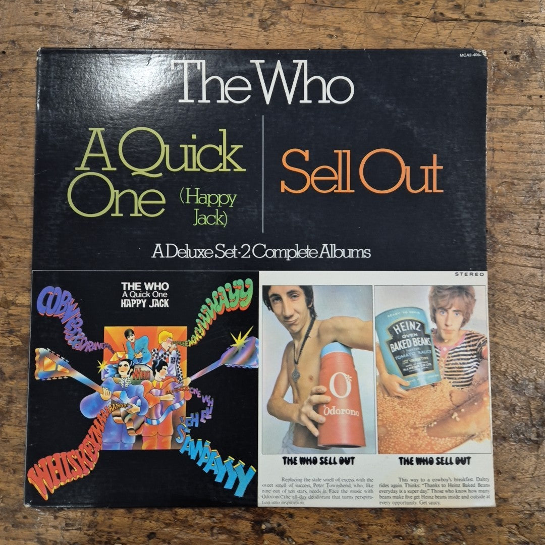LP The Who - The Who Sell Out MCA 2-4067 USA 1980 Musica Vinile Rock