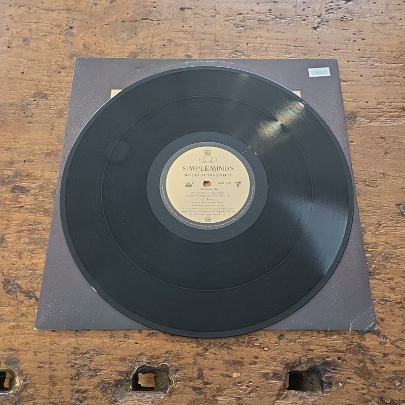LP Simple Minds - Ballad Of The Streets SMXT3 1989 Musica Pop Vinile