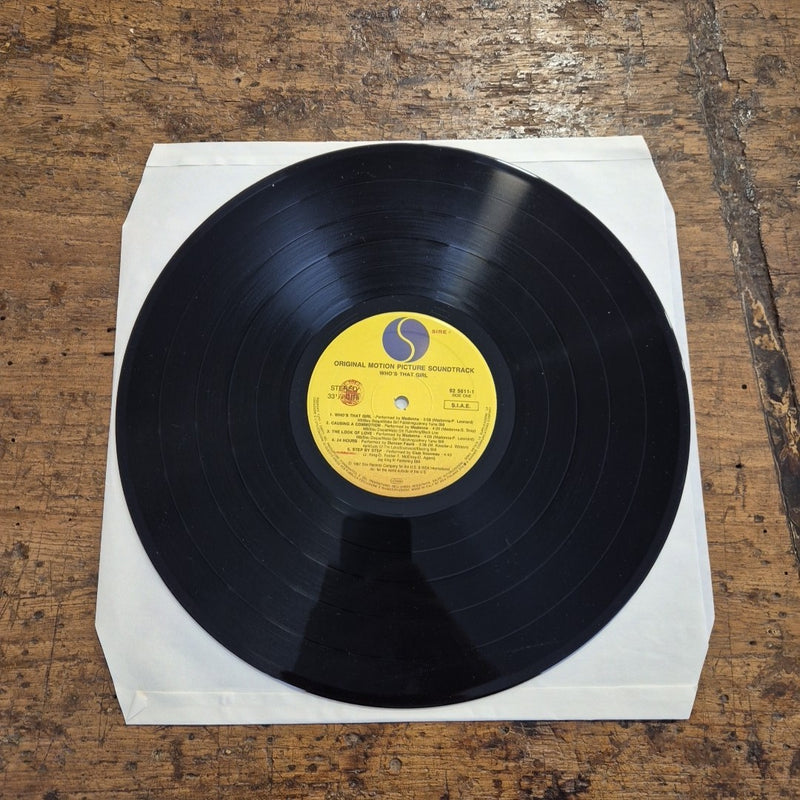 LP Madonna Who's That Girl Original Motion Picture Soundtrack 1-25611