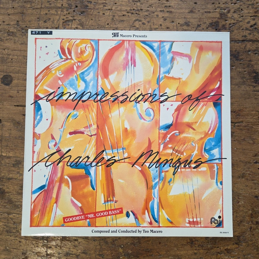 LP Teo Macero - Impressions Of Charles Mingus PA 8046 N Jazz Vinile 1983