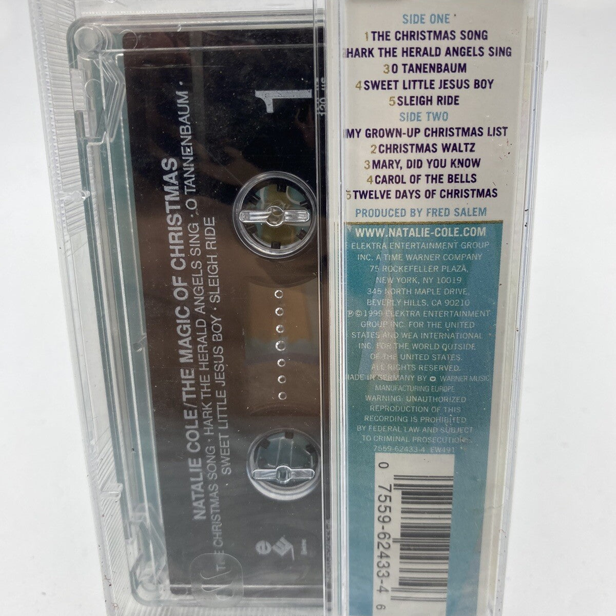 MUSICASSETTA Tape SS Natalie Cole With The London Symphony Orchestra Jazz Soul