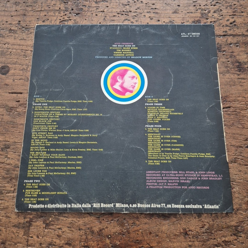 LP The Vanilla Fudge - The Beat Goes On ATL LP 08026 Musica Rock Vinile 12