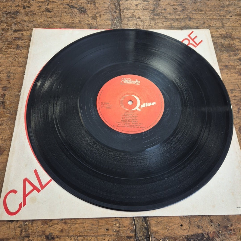 LP Renato Zero Calore PG33440 Zerolandia Italy 1978 Musica Italiana Vinile Rock