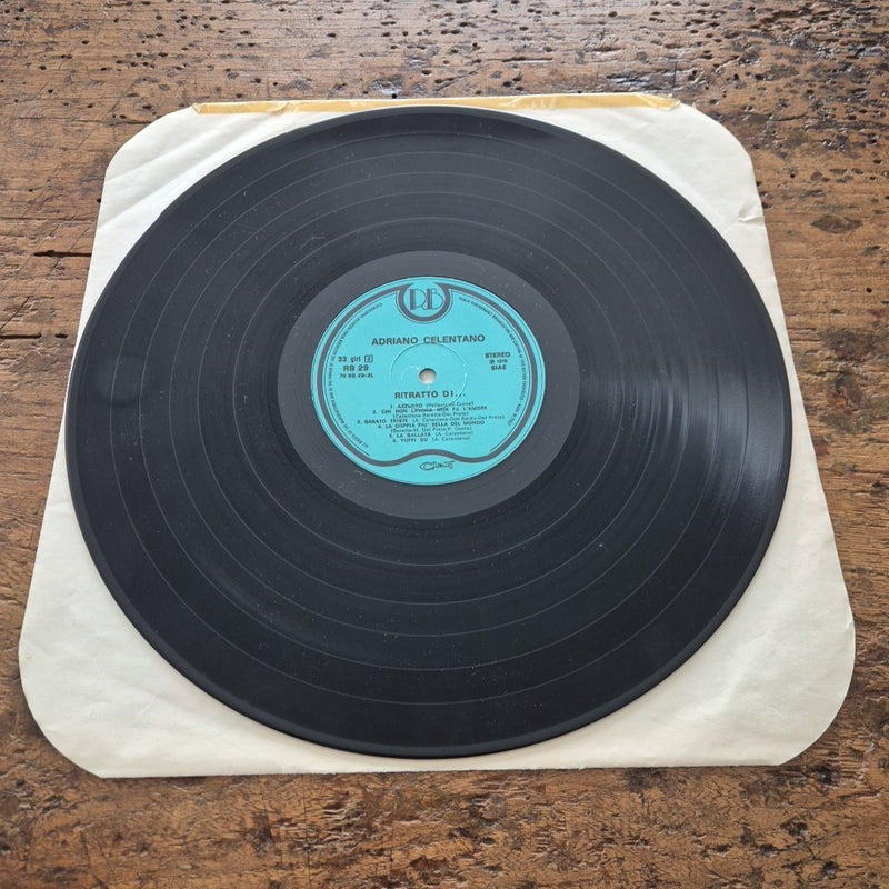 LP Rittatto Di... Adriano Celentano RB 29 Musica Italiana Vinile Vocal Pop