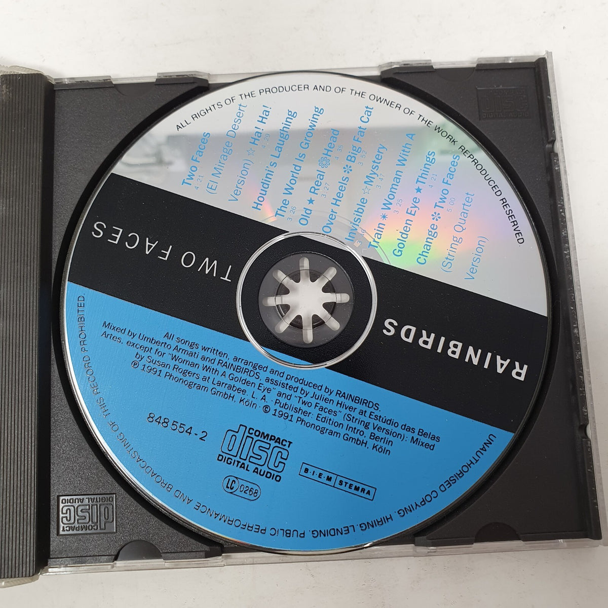 CD Rainbirds – Two Faces Mercury – 848 554-2