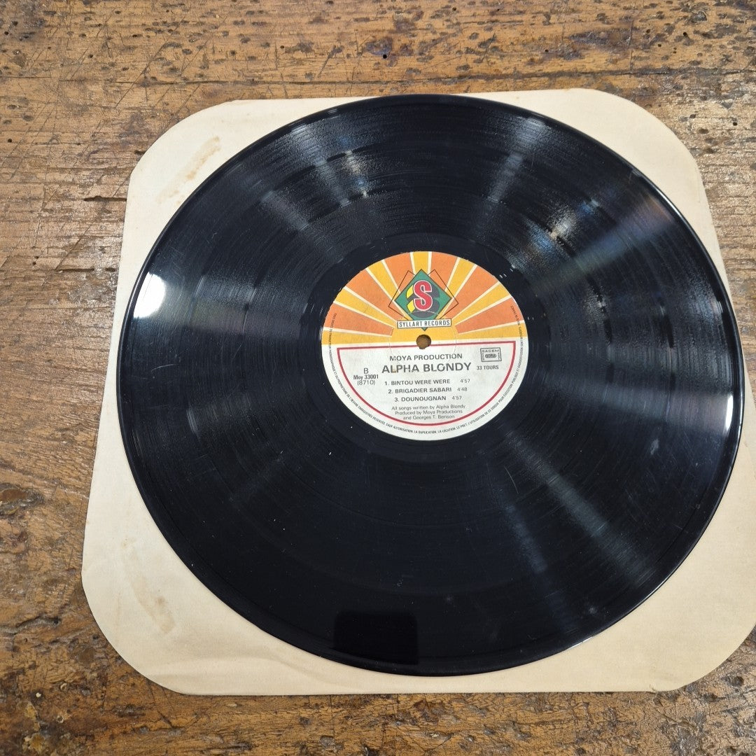 LP Alpha Blondy And The Natty Rebels - Jah Glory Moy 33001 Reggae Dub Vinile