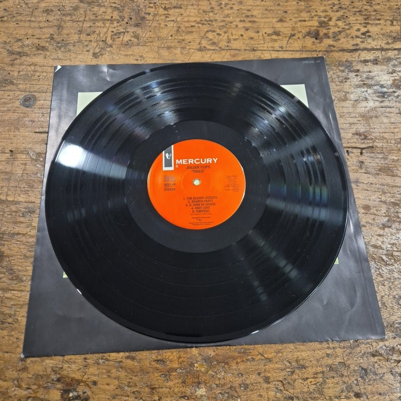 LP Julian Cope - Fried Mercury MERL 48 MADE IN UK 1984 Musica Rock Vinile