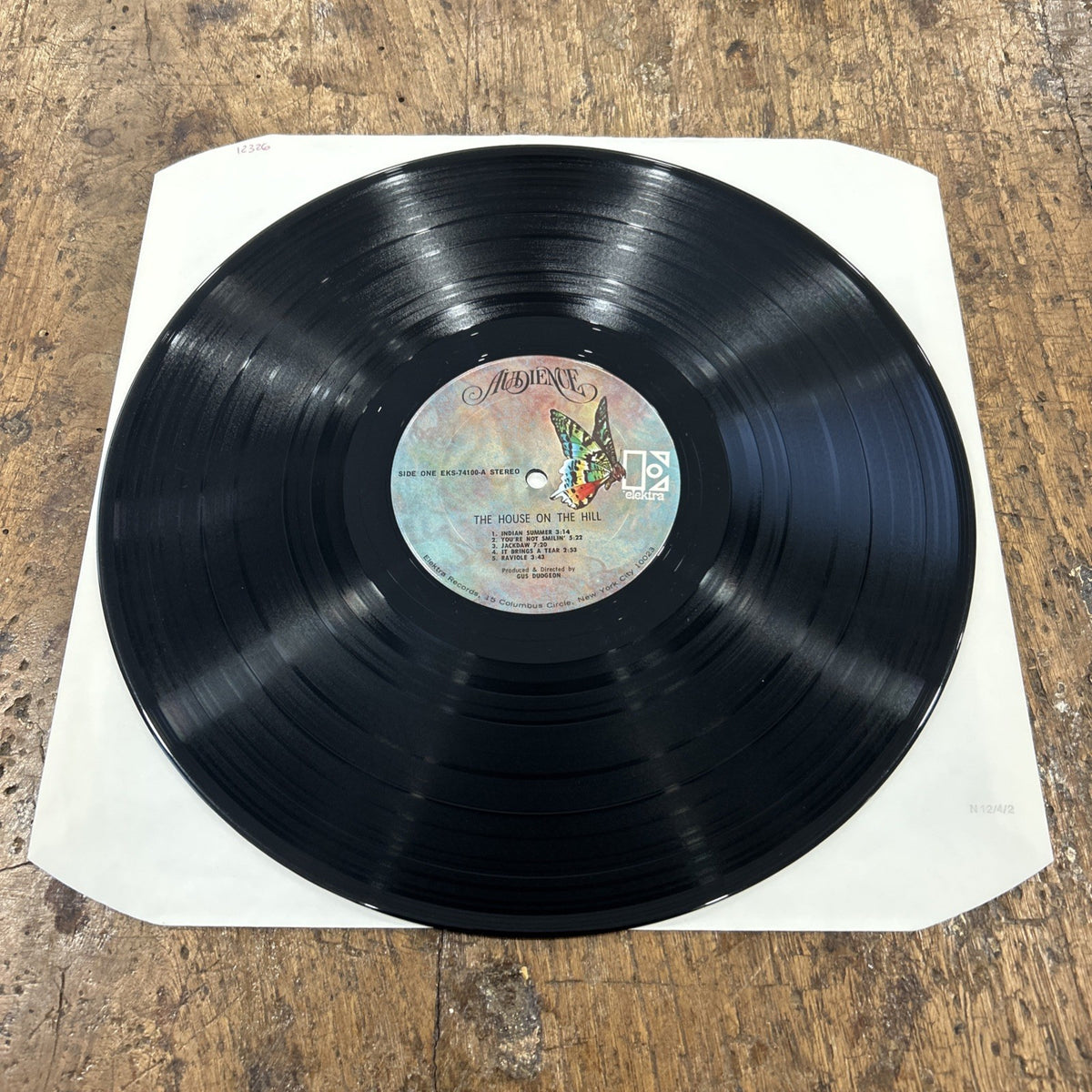 LP Audience - The House Of The Hill EKS74100 Vinile Canada Prog Rock Progressive