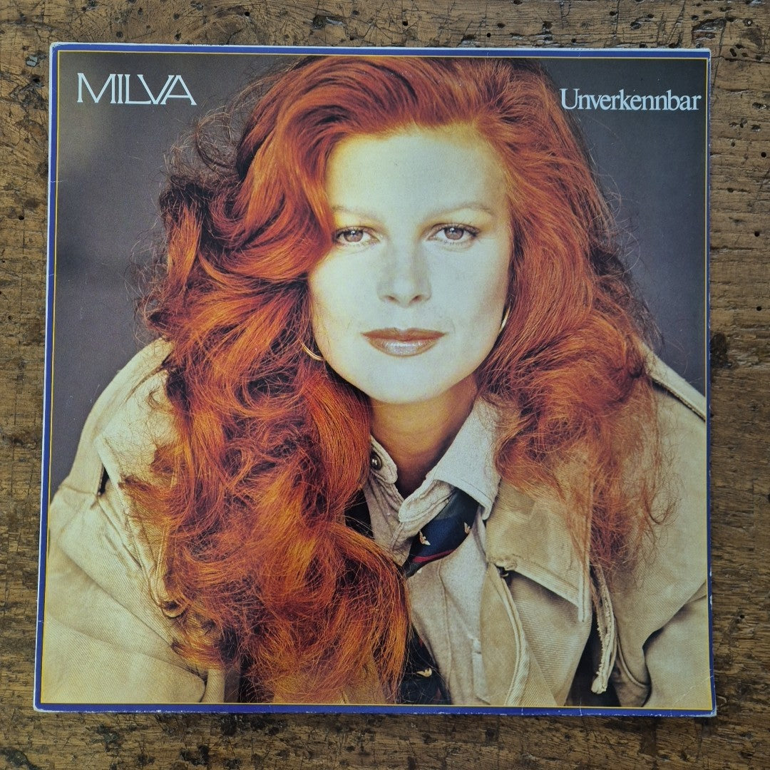 LP Milva - Unverkennbar 813 364-1 Made In Germany Musica Italiana Vinile