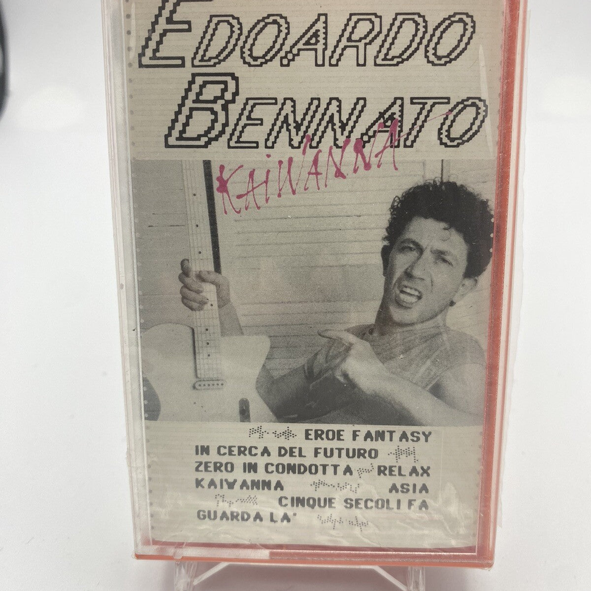 MUSICASSETTA Tape SS Edoardo Bennato – Kaiwanna 1985 Italy