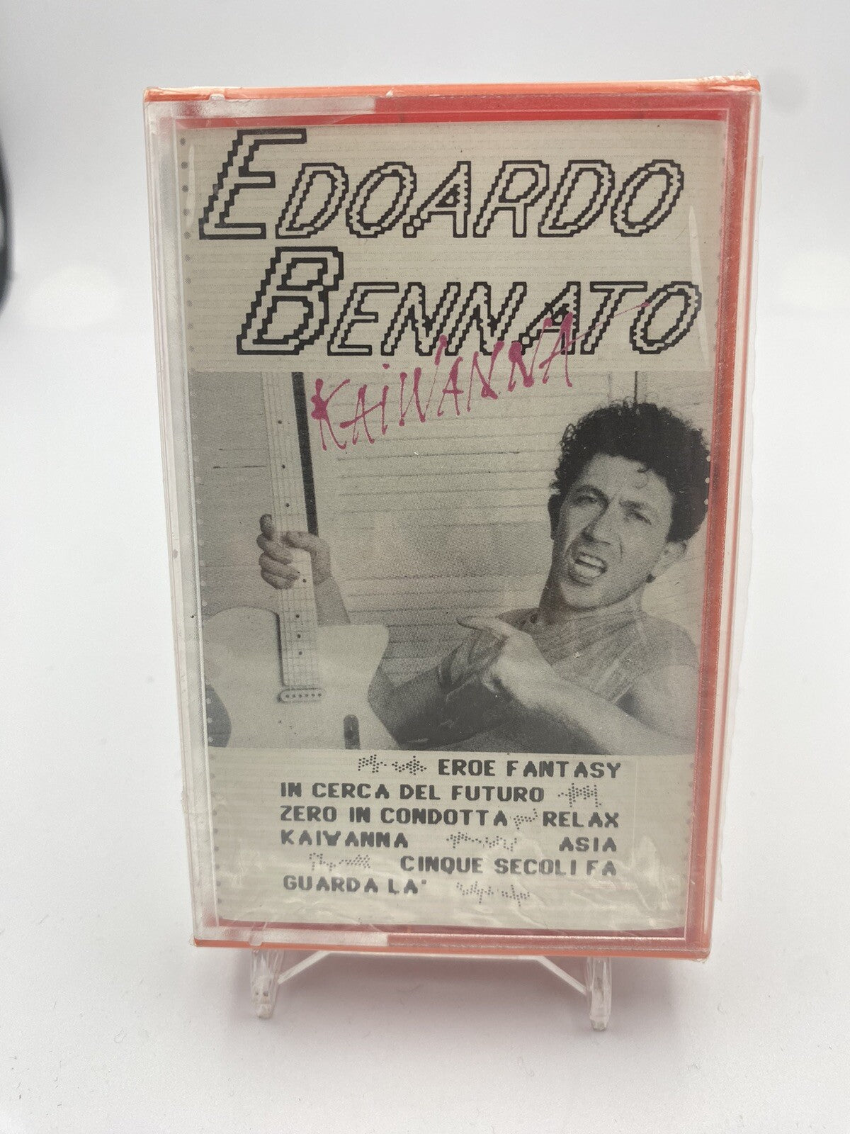 MUSICASSETTA Tape SS Edoardo Bennato – Kaiwanna 1985 Italy