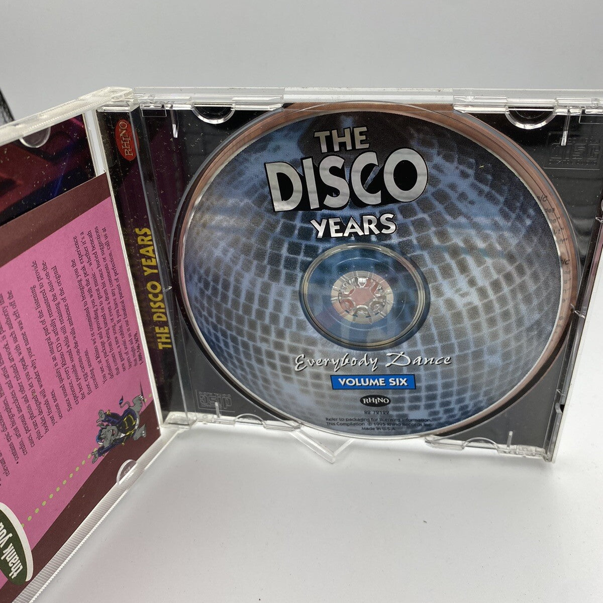 CD Various – The Disco Years Evribody Dance Volume Six
