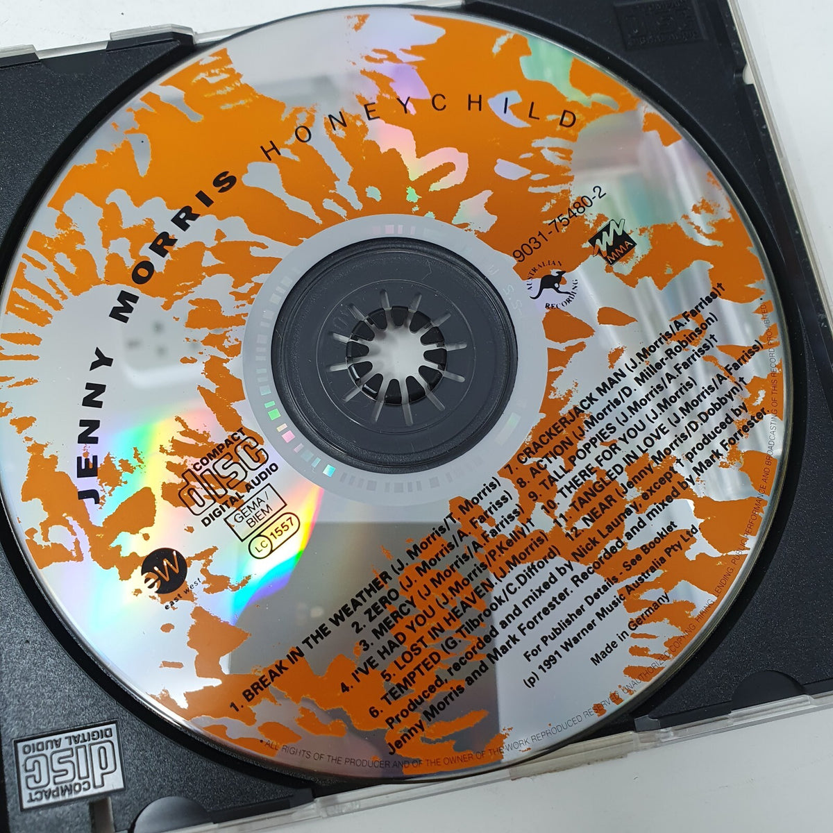 CD Jenny Morris – Honey Child EastWest – 9031-75480-2Eu