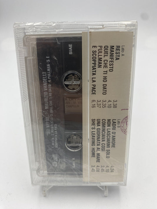 MUSICASSETTA Tape SS Maurizio Vandelli – Se Nei '90.. 1990 Italy
