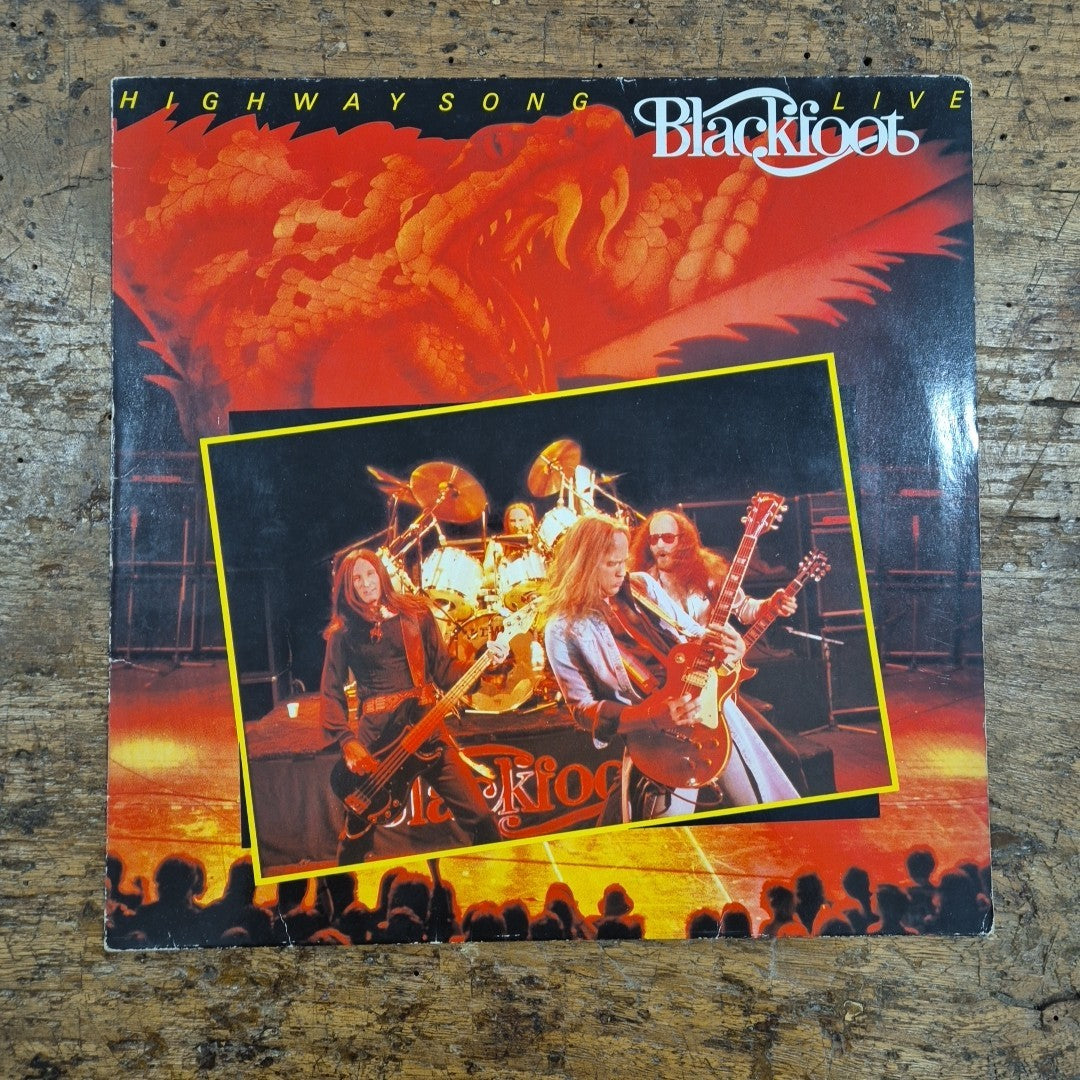 LP Blackfoot Live Highway Skng ATC 50910 Musica Rock Vinile