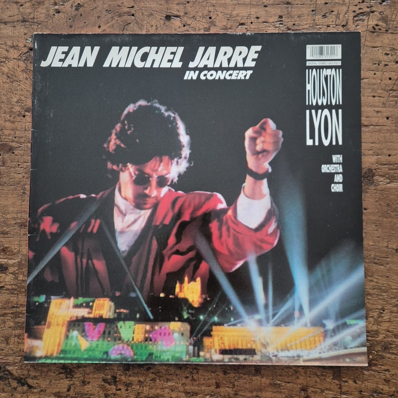 LP Jean Michel Jarre - In Concert Lyon Houston 833 170-1 Musica Rock Pop