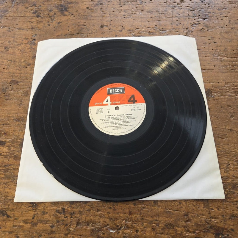 LP Various - A Tribute To Charlie Chaplin PFSI 4246 1972 Musica SoundtrackVinile