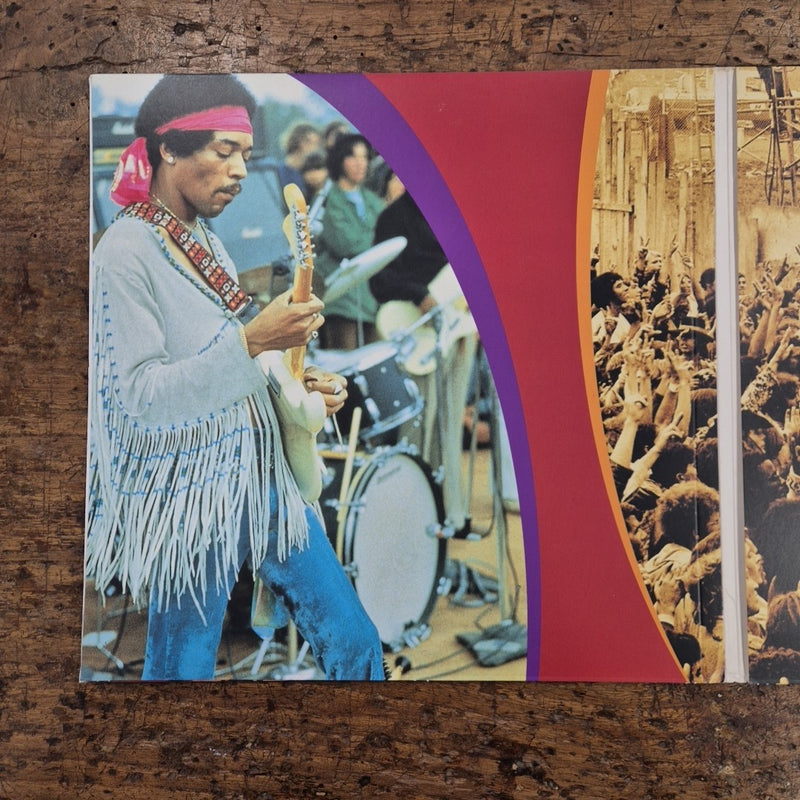 LP The Jimi Hendrix Experience - Live At Woodstock MCA3-11987 Psychedelic Rock