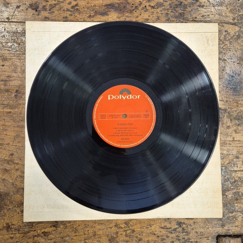 LP The Who - A Quick One 2383 147 Polydor Italy 1972 Musica Vinile Rock