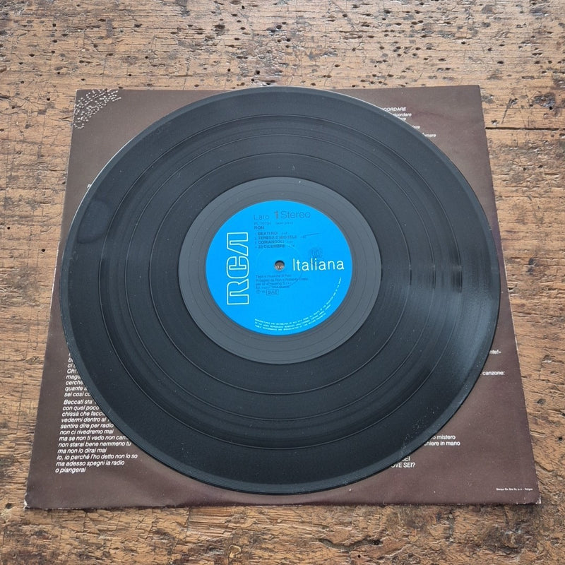 LP Ron RCA PL 70704 Italy 1985 Musica Italiana Vinile Chanson Pop Vocal