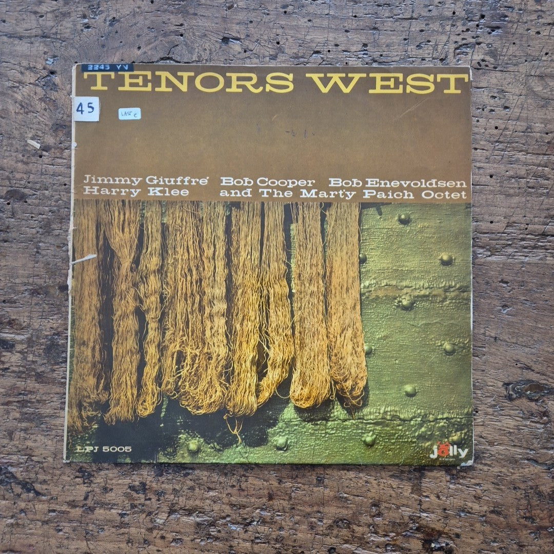 LP Tenors West LPJ 5005 Jimmy Giuffrè Bob Cooper Musica Jazz Vinile 12
